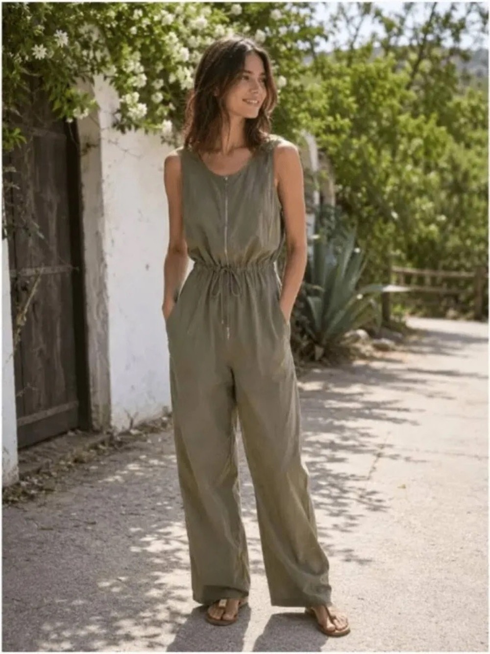Athleta Flex Jumpsuit - Picture 2 of 9